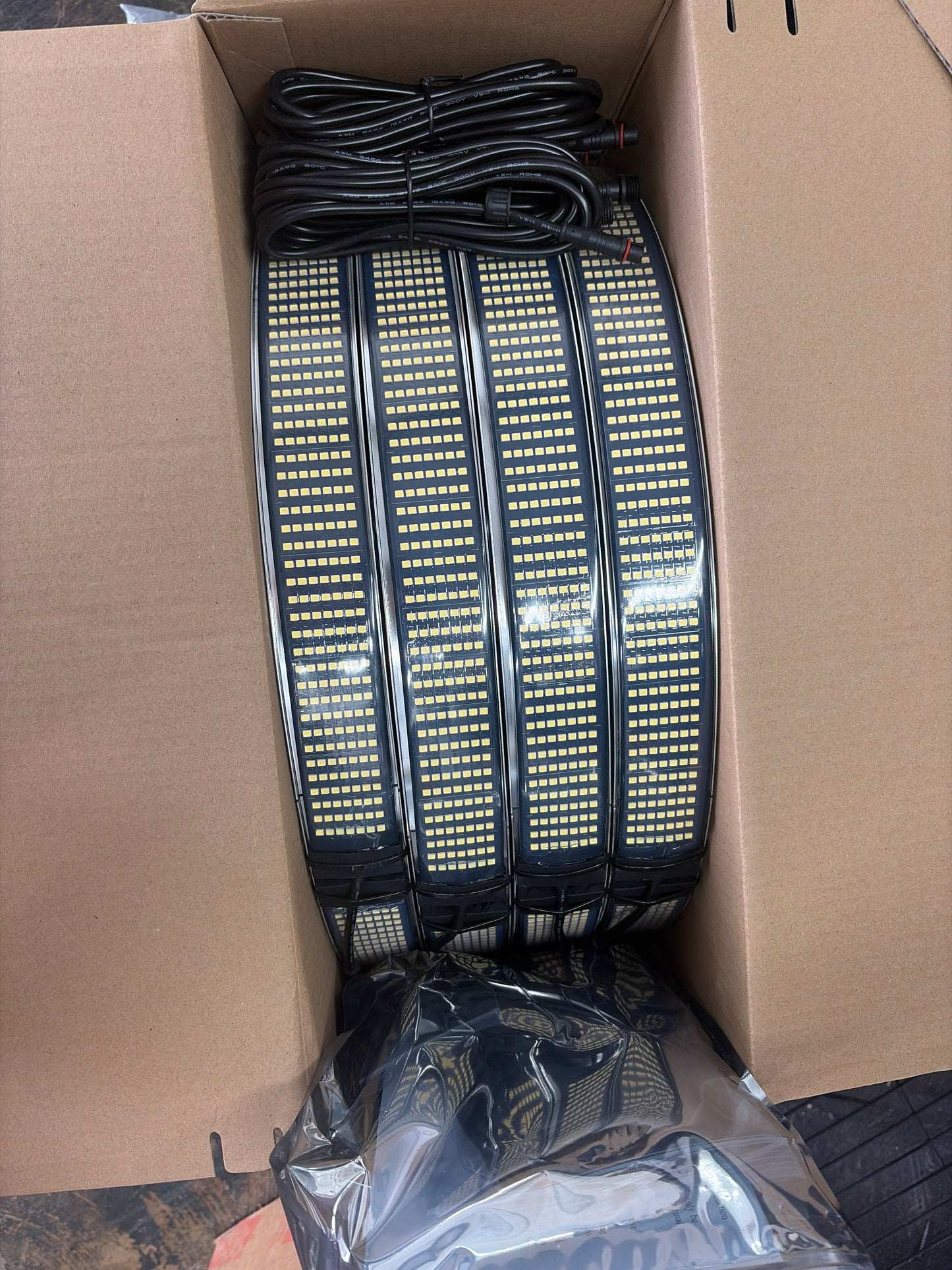 7 Row Wheel lights
